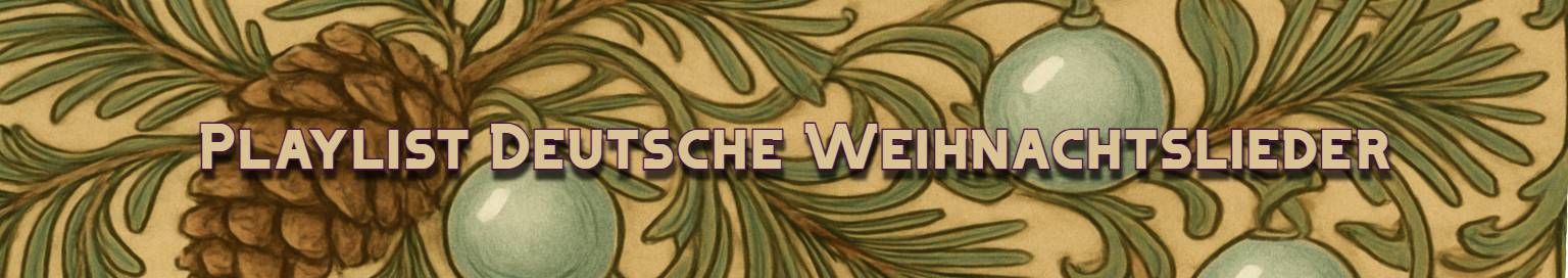 Weihnachtliches Banner (Desktop)